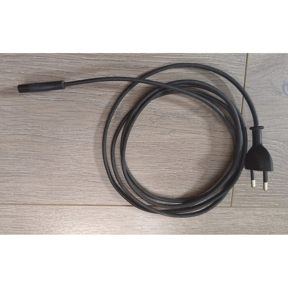 EU Europe C7 6' 2 Prong AC Power Cord Cable Plug for PS3 Slim PS4 Laptop Adapter